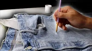 Custom DENIM JEANS!! (SATISFYING)