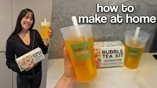 How to make Bubble Tea at home || Meili Stringfellow