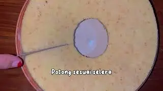 Bolu tape kukus satu Telur anti bantet ||julchannel