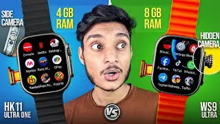 Ws9 Ultra 4G Vs Hk11 Ultra One Android Smartwatch ⚡️|| With 8Gb Ram + 128Gb Storage | Cheapest Watch