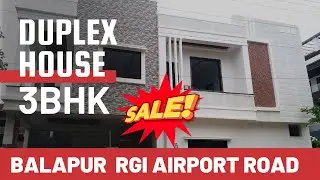 READY TO MOVE II  3BHK DUPLEX HOUSE SALE II  AIRPORT ROAD BALAPUR
