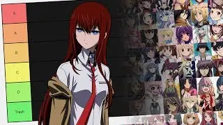 LA TIERLIST DE WAIFUS DEFINITIVA | Parte 2