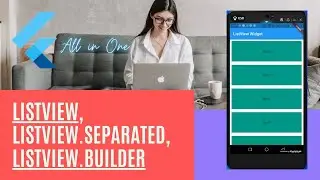 ListView Widget | ListView.builder | ListView.Separated | Scrolling Horizontal vs Vertical | Flutter