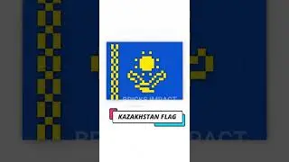 LEGO KAZAKHSTAN FLAG | SHORT VIDEO