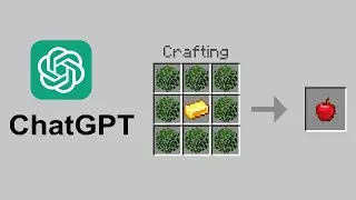 Chat GPT makes Minecraft apple recipe
