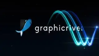 Clean Particle Trails Logo-After Effects Template