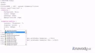 XHTML CSS - 28. lekcia - pseudo element before, after