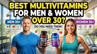 Must-Have Multivitamins & Supplements For Men & Women 30+ || Daily Routine @SkinHealth TV | Dr. Hussain S.
