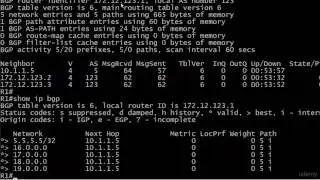 172 BGP 18 Prefix Lists Begin