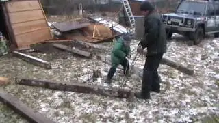 Замена фундамента под домом