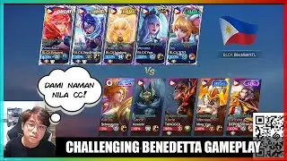 HARDEST BENEDETTA RANK GAMEPLAY OF MY LIFE | MLBB