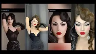Повторяю DRAG макияж / Макияж на Хэллоуин 🎃 / DRAG QUEEN MAKEUP