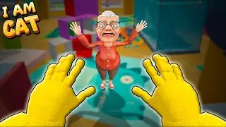 Me convierto en FREDBEAR y ATACO a la ABUELITA (I Am Cat VR)
