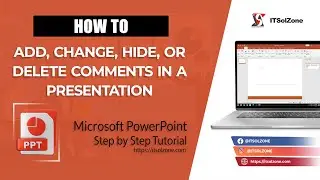 Mastering PowerPoint: Adding, Changing, Hiding, or Deleting Comments in Your Presentation | Tutorial