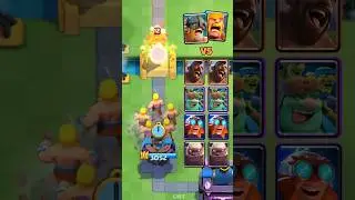 Barbarians vs Elite Barbarians🗡️ #clashroyale