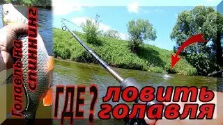 Where and how to catch chub. Finding promising spots for catching chub with wobblers.