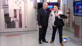 Marcelo Rezende analisa visual de Luiz Bacci