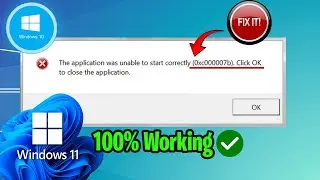 How to Fix Error 0xc00007b | Application Unable to Start Correctly (2025 Guide Windows & Games Fix)