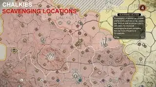 Mad Max | Gutgash's Territory (Chalkies) | All Scavenging Locations