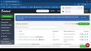 Cómo descargar un archivo desde Overleaf y desde Google Colab
