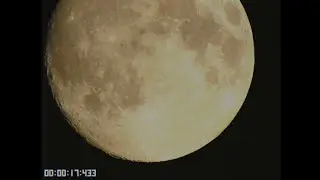 Record Breaking S-VHS TV Camera Zoom to the Moon