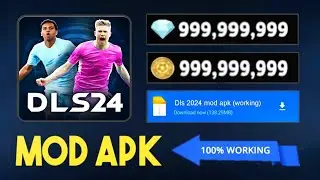Dream League Soccer 2024 MOD APK v11.070 Gameplay - DLS 2024 MOD MENU APK (Unlimited Diamonds)