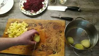 Рождественский борщ в Афганском казане