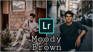 How to edit MOODY BROWN - Lightroom mobile tutorial moody brown Portrait editz
