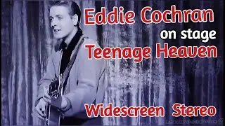 Eddie Cochran on stage Stereo Teenage Heaven 1959 #eddiecochran