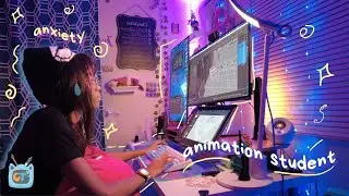 📚 Study Vlog 🌱 The STEEP learning curve of 3D Modeling Software 😥😖