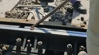 Railway group d track Maintainer working on rails | #groupd #railway #rrb #trackmaintainer