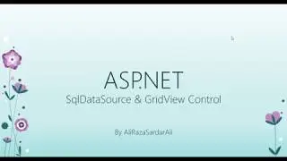 SqlDataSource & GridView Controls in ASP.NET