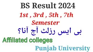 BS result 2024| bs 1st semester result 2024| result 2024|pu bs result 2024|