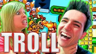 COMO TROLLEAR A TU NOVIA | Super Mario Maker