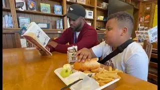 Hudson Reads Literacy at Lunch Program at MCSES