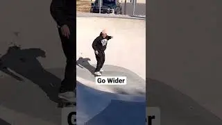 The Key to Bowl Skating 👀 #shorts