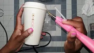 Hotfix Applicator - Testing on Fabric, Glass, HTV and Plastic Surfaces 