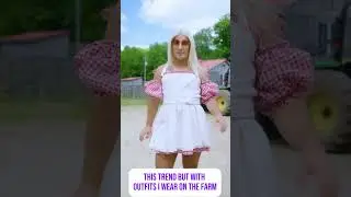 This trend but with my farm outfits! 🐄😅 #fashion #farming #trends #comedy