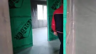 Строительство каркасного дома. Как выглядит дом из нутри и с наружи.