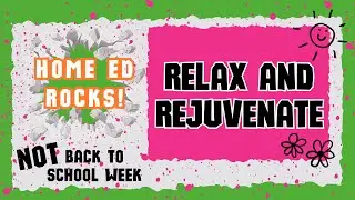 Relax, Recharge and Rejuvenate!