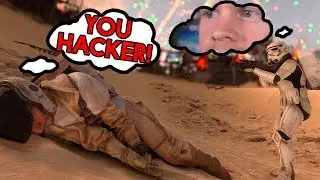 Star Wars Battlefront - He Thinks I'm A Hacker #7 (Chat Reactions)