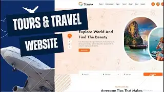 How To Make Tours And Travels Website
