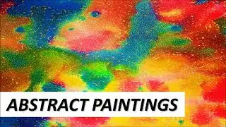Art for RELAXATION and Stress Relief. (with satisfying abstract art.)| SLIDESHOW for your TV.
