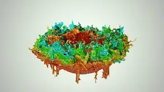 Small fluid simulation