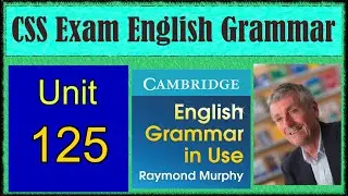 125 English Grammar by Raymond Murphy Unit 125 - In, at, on, Position Three.