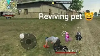 a pet revive me in rank game (#free fire #)