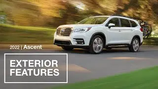 2022 Subaru Ascent Exterior Features