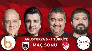 Avusturya 6 - 1 Türkiye Maç Sonu | Bışar Özbey, Rasim Ozan, Ahmet Çakar ve Ümit Özat