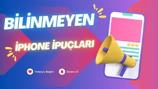 HAYATINIZI KOLAYLAŞTIRACAK  IPHONE ÖZELLİKLERİ