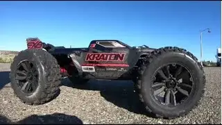 NEW ARRMA Kraton 6s EXB RTR First Tuning and Breakage